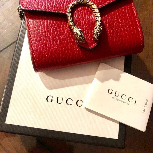 New Authentic Gucci Dionysus card case - Picture 7 of 13